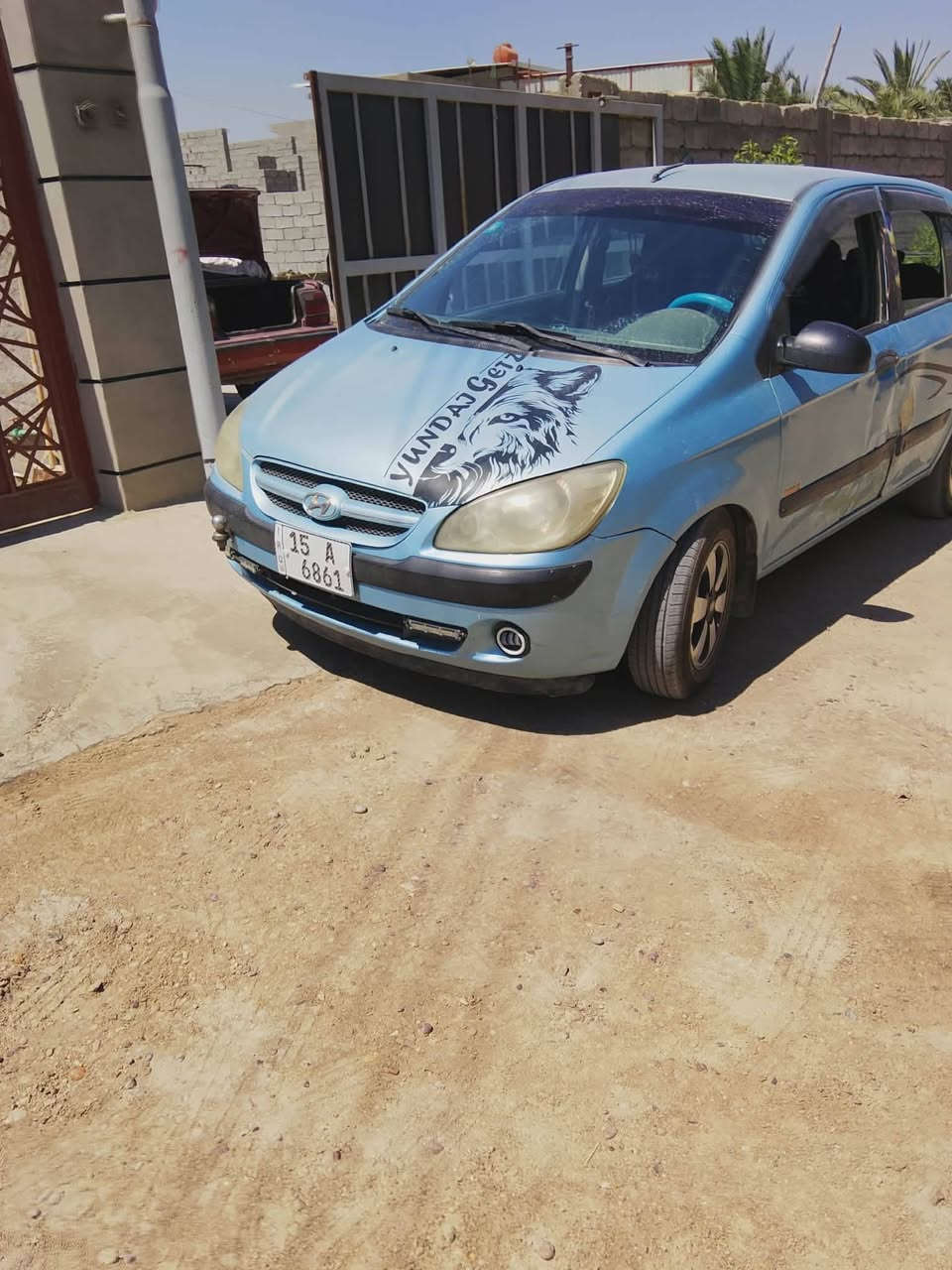 جيتز موديل 8 سيارة خير من الله محرك 1600 كير اوتو تبريد صدر تخم تاير سيارة جاهزة فقط بيها طخة بالباب للاستفسار *********** السعر 57
