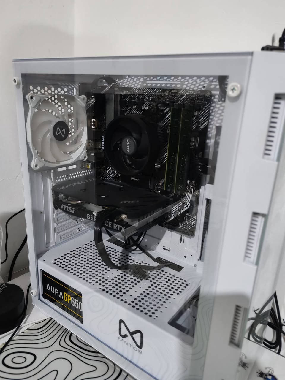 RTX 4060 8G MSI
RYZEN 5 5600X
RAM 16 (8×2) 
M.2 512 
PSU 650
 السعر 975 وبيهة مجال للطيبين
مكاني ديوانية علق واطبلك خاص 
***********
