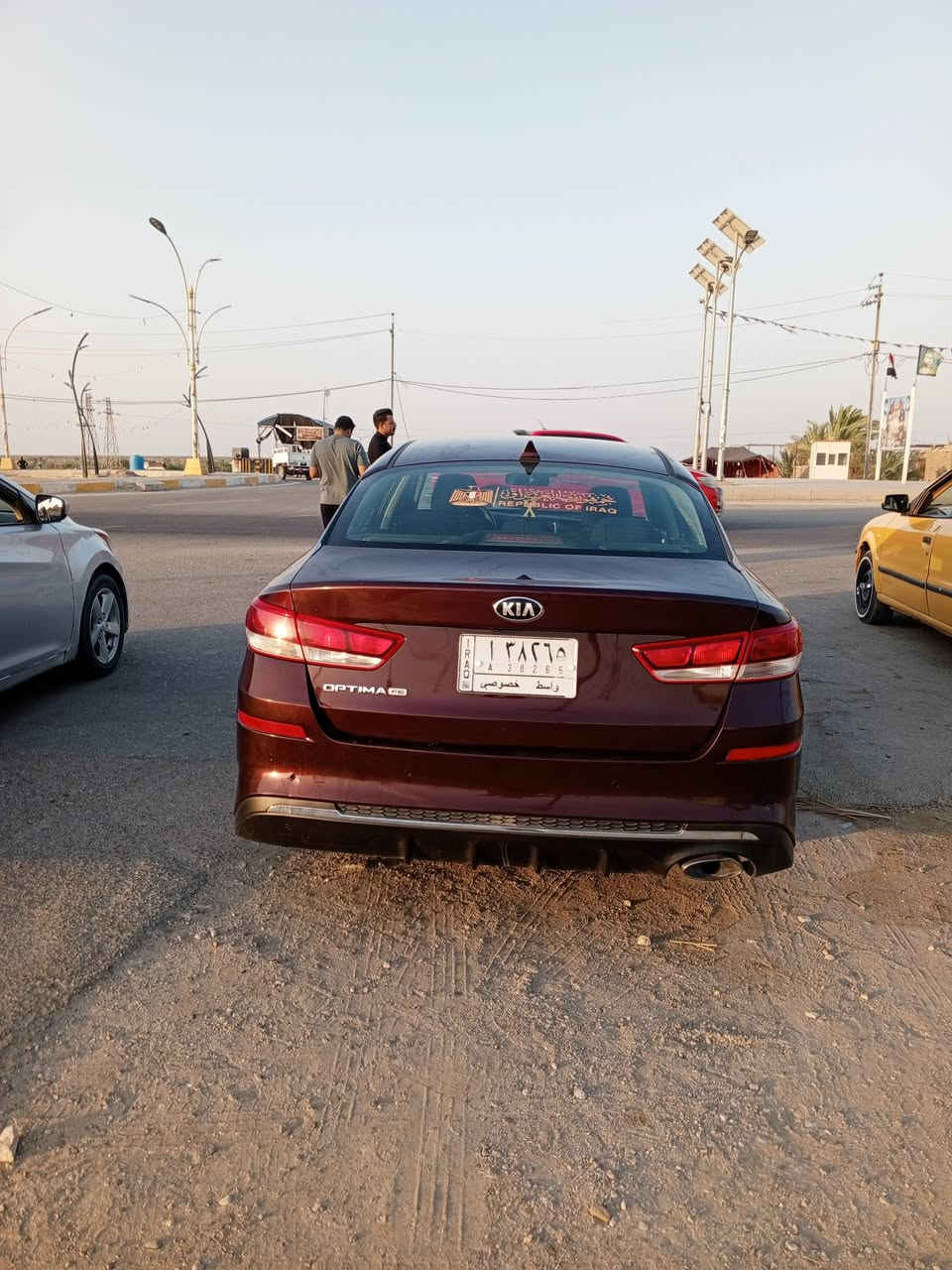 كيا اوبتيما موديل 2020 وارد امريكي رقم واسط الون ماروني السنويه لل27  السعر 125 وبيها مجال علما الاضرار موظحه بالسونار  السياره نضيفا جدا العنوان الناصريه ***********
