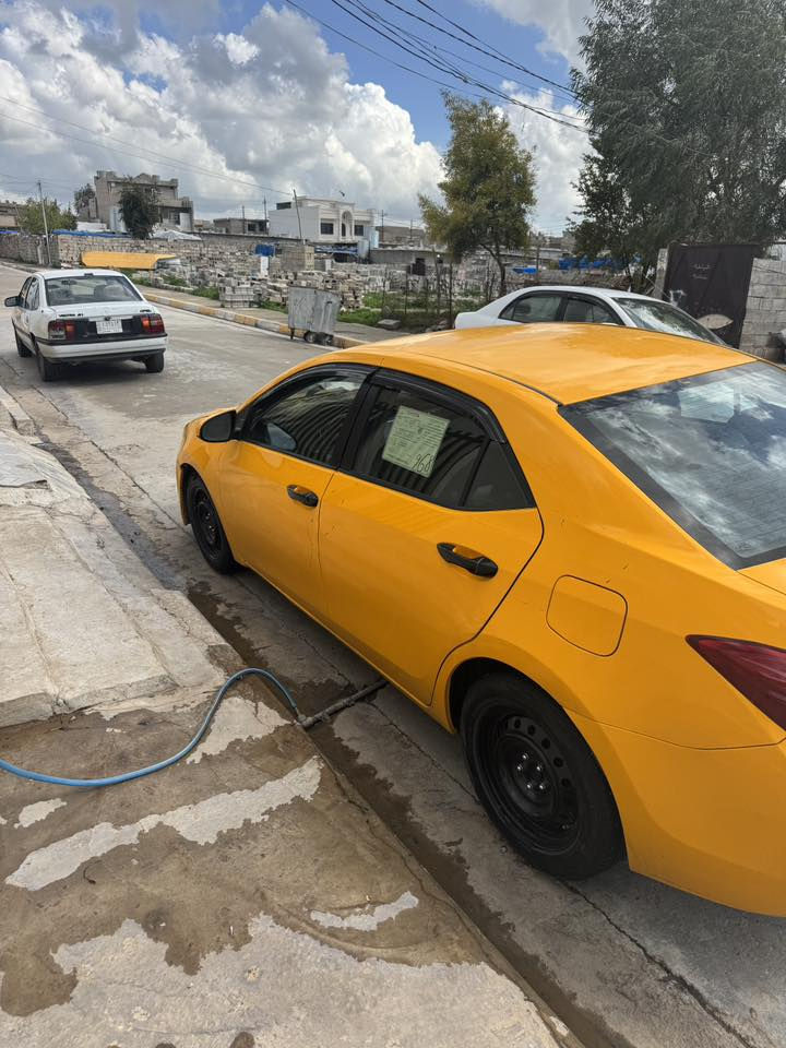 السلام عليكم كورلا 19للبيع ضرر جاملغ الشاصي السكن بيه كص 
باب الخلفي مبدل السكن وكو تصفيات ماشرة كدامك دفتر بانزين مكان رقم كركوك مكان السياره كركوك السعر 120وبي مجال ***********
