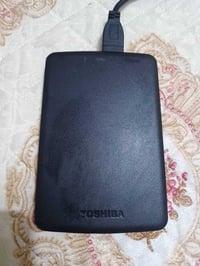 هارد ديسك خارجي توشيبا مستعمل نضيف عدد الالعاب 55 لعبة GTA5 و Minecraf...