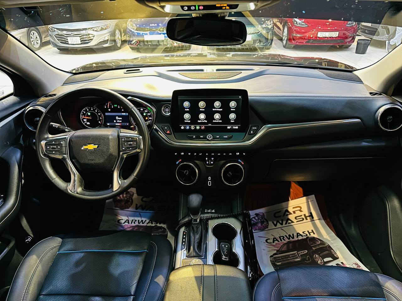 شوفرليت بلايزر 2023  مواصفات 3LT بلاك ادشن مكينة 2.0 تيربو رقم اربيل ماشية 43 الف.
السعر 193 و بيها مجال بسيط.

الضرر سرقة 4 قطع بدون حادث بدون دواخل بدون ايرباك (قطعتين اصلية نفس اللون + قطعتين صبغ).

المواصفات (شاشة كبيرة + كامرة + 4 بصمات 
+ لايت Led + كشن كهرباء + تدفئة كراسي + تبريد قطعتين + غرفة جلد RS + ويل حجم 20 + رادار امامي و خلفي و جانبي + جنطة كهرباء + شاحن وايرلس و بقية المواصفات المعروفة).

المكان النجف الاشرف.
للتواصل
*********** متوفر واتساب.
***********
