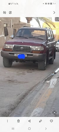 لاندكروز موديل ٩٥ رقم نجف انكليزي محرك 4500كير اوتماتيك تبريد شغال قطع...