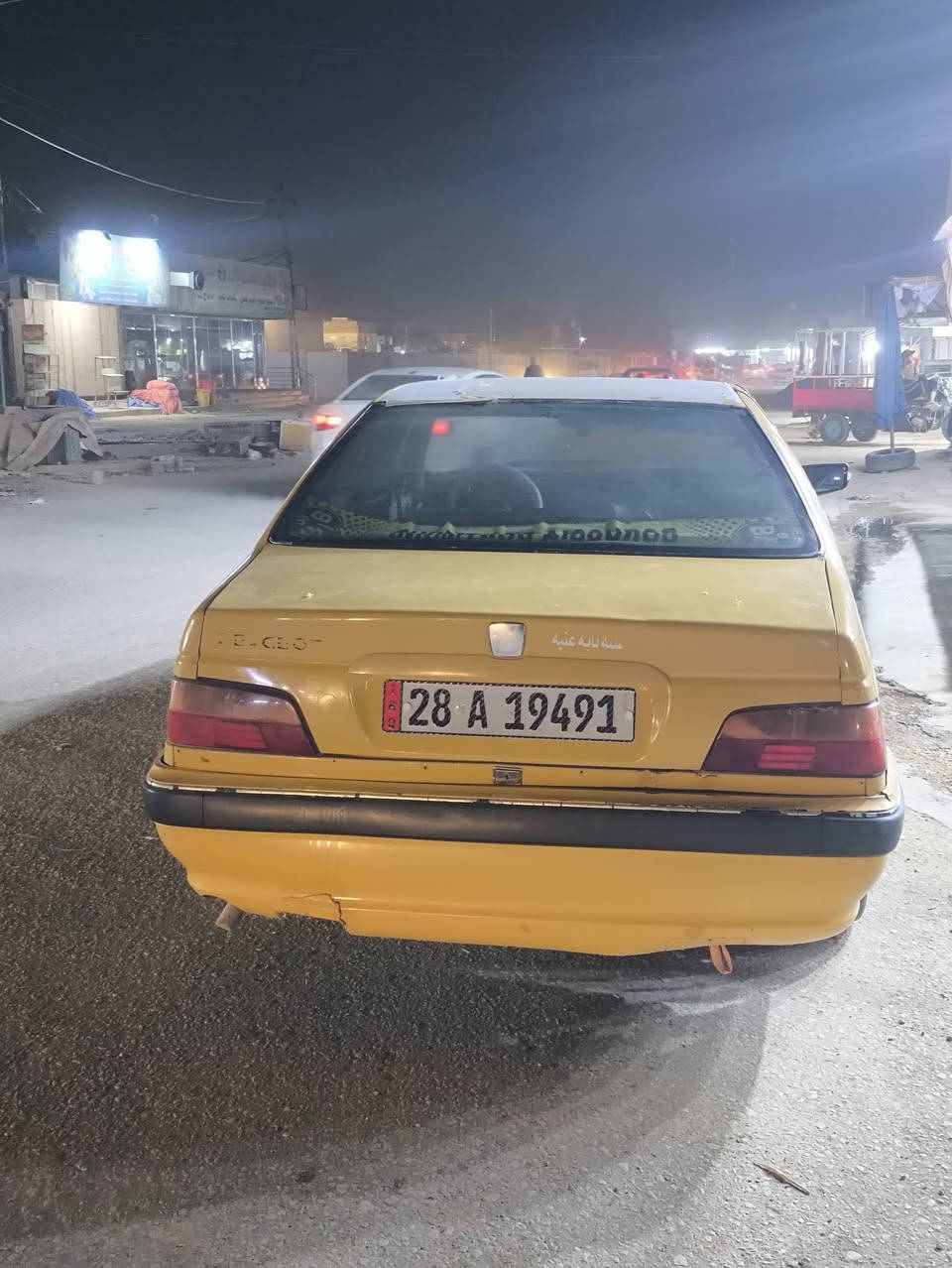 سلام عليكم سياره بيجو بارس للبيع موديل 12 سياره حلوه وجاهزه تحويل ثاني يوم سياره مال جناي تجي وشوف بعينك  مصفره هيه وغرامات  وهاي سياره شوفت عينكم وعليكم خير وتدللين العنوان النجف الأشرف السعر 27 وبيها مجال الهاتف ‏‪***********
