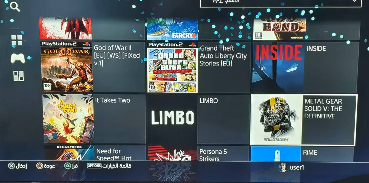 Ps4  أبيض مهكر قرص نظام 11.00
الجهاز لوك ستيكر نضيف ما مفتوح 
يجي ويا جويستك واحد وكامل ملحقات وهارد خارجي موّسع نصف تيرا و24 لعبة نفس الموجودات بالصور نص بالجهاز ونص بالهارد، 
ووياهن مكتبة گيمباتو لتنزيل مكتبة ألعاب ضخمه للجهاز (يعني تغنيك عن التنزيل من المحلات) ووياهة تطبيق cheat manager لتهكير معظم الالعاب
. 
. 
سعره 325 ألف
. 
. 
مكاني كربلاء 
للتواصل *********** واتس آب
