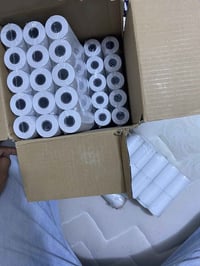 ورق جهاز دفع • طابعة صغيرة • كارتون ١٠٠ روله