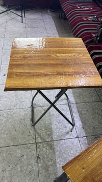 ميوزه دومنه عدد 3  حديد و4خشب يطبك وكراسي 8 نراكيل 22 نركيله مطبوعات غ...