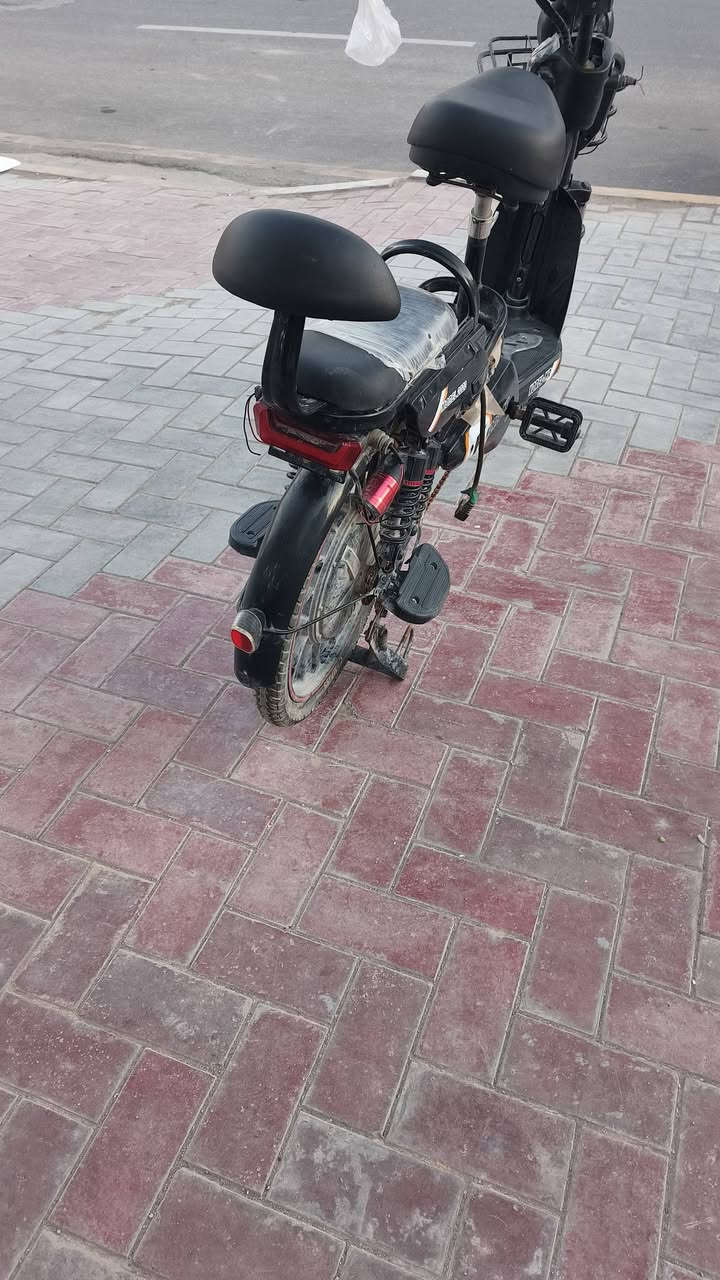 سلام عليكم
بيسكل شحن للبيع كامل نقصه بطاريات واير بريك
السعر١٥٠وبي مجال ***********
