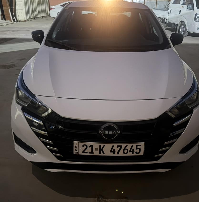 نيسان ڤيرسا 
موديل 2024
مواصفات s
مكان كركوك 
سعر 112 
هزه سنويه جديد 
رقم موبايل ***********- ***********
