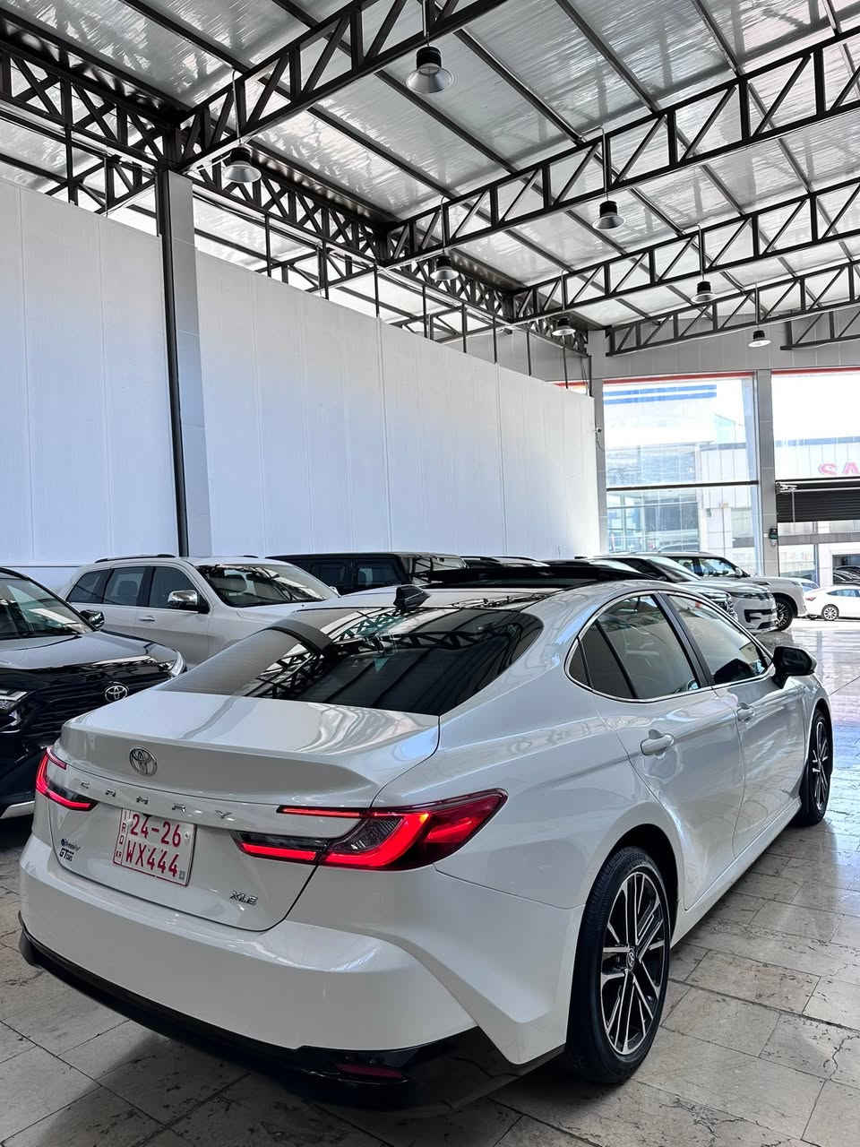 وصول الجديد كامري 2025  XLE جاملغ خلفي صبغ وشويا مكان الرقم بدون دواخل بدون ايرباك ماشي 14 الف ميل بدون رقم يترقم محافظات اقليم مفوله داتشو كشنات تدفئة وتبريد شاحن وايرلس سقف بانورامي السعر 26800$ مجال جداً بسيط 

***********
***********

