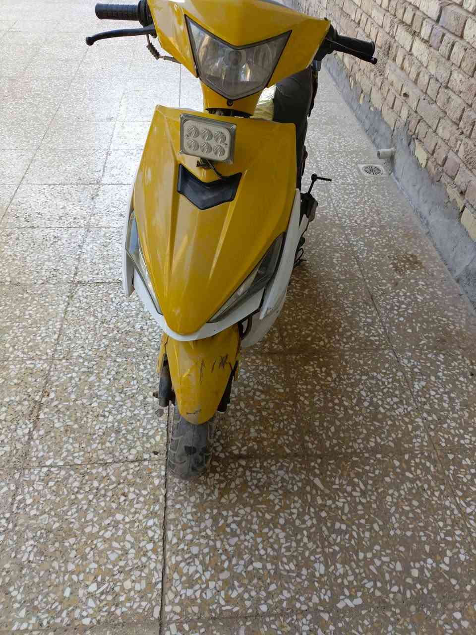 السلام عليكم دراجة اف اس مكفولة من كلشي سعر 150الف العنوان كربلاء قضاء طوريج الشراي يتصل ع رقم او مراسلة صفحة خاص ***********
