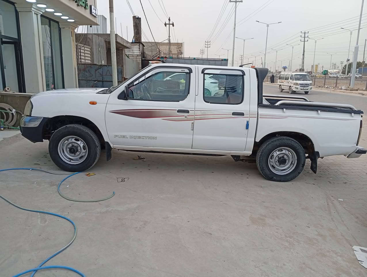 للبيع نيسان بيكم شبوط مويل
2009رقم بغداد مصبوغه عام بلا حادث 
السعر 100$ وبيه مجال مكاني نجف الاشرف ***********
*********** اشراي حياه الله
