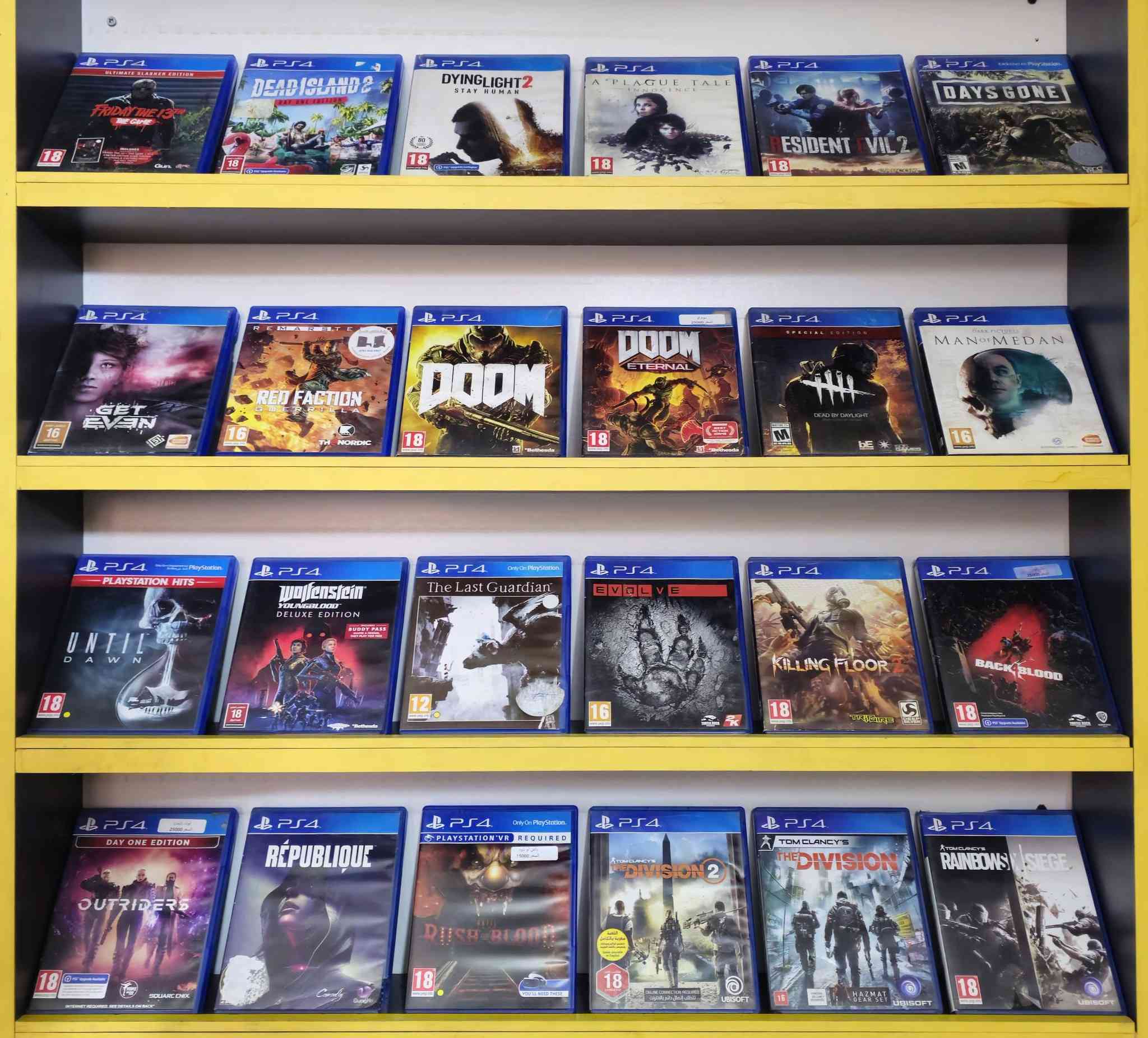 واتساب ***********
بيع + تبديل + شراء اقراص PS5-PS4
