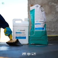 ووتر كارد+®️JD-604 العازل الاسمنتي المرن من جدار ! يضمن عزل تام ومتين ...