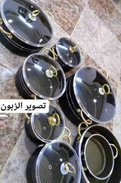 #عرض خاص #تحطيم الاسعار🔥
سيت كداري كرانيت خليه نحل الاصلي 8 قطع ثقيل 
زيتي ميلزك ولايحرك طعام ابد اليدات صب ذهبي

 #شرط الفحص قبل الاستلام 

6 كدورة 2 طاوات 

حجم 28 سم  ياخذ كيلوين 

#السعر  35 الف فقط 🥰 + #توصيل مجاني  

للحجز والاستفسار 
*********** الصفحه او واتساب ❤️
