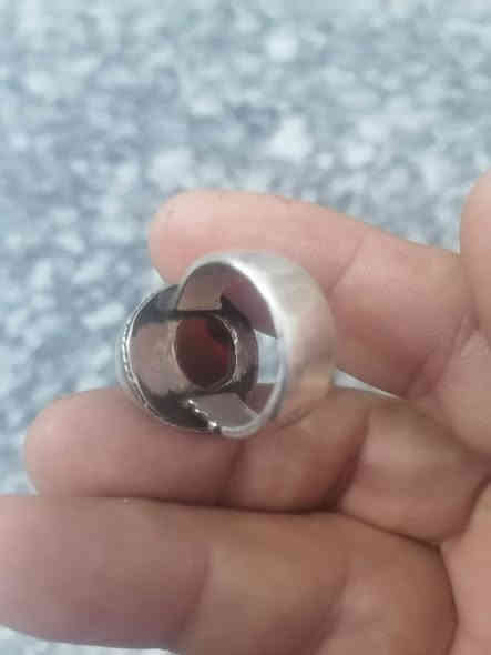 تحفه من عقيق يماني مصور صياغه يدويه ثقيله سعر 60 كربلاء ***********
