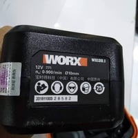 دريل شحن فتح وشد بطارية 12 فولت ليثيوم مع براين لبات درفيس و حلزون دري...