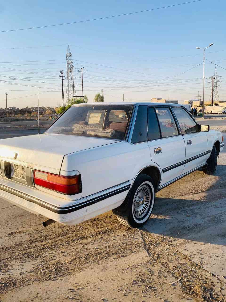 سلام عليكم تيوته سوبر  موديل 1985 كير اومحرك اواكسن شرط مالبطه تبريد تتفيه شرط رقم نينوى إنكليزي اني الشرعي تحويل موباشر طخم تايه جديد خط ابيضّ طخم ويل اكروم سياره ابلاديه قطره صبغ مابيها سياره آكلين هزه جديده وايرمنيه كامله داخلها نضيف حيل السعر 65بيها مجال قليل خاص ماجاوب موجود خط (***********)بيهن واتساب الرقمين (***********)
