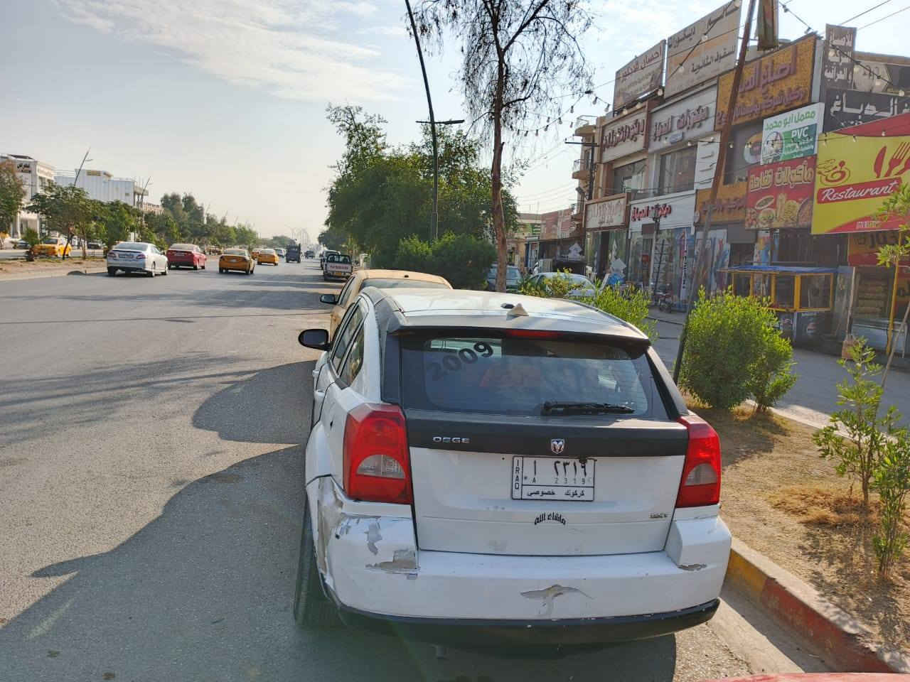 دوج كاليبر موديل ٢٠٠٩ محرك ٢٤٠٠ تدفئة كهرباء كل شغال كابون بنزين السعر ٥٥ وبيها مجال وهذا رقمي *********** مكان السيارة كركوك
