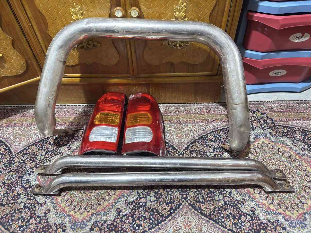 من رخصه الادمن المحترم
السلام عليكم 
درع سل ستيل جديد اصلي وبوري بدي 
وبكات اصلي شركه واحد بيه كسر السعر كلهن شلع 75 وبيهن مجال المكان ذي قار الفجر 
***********
