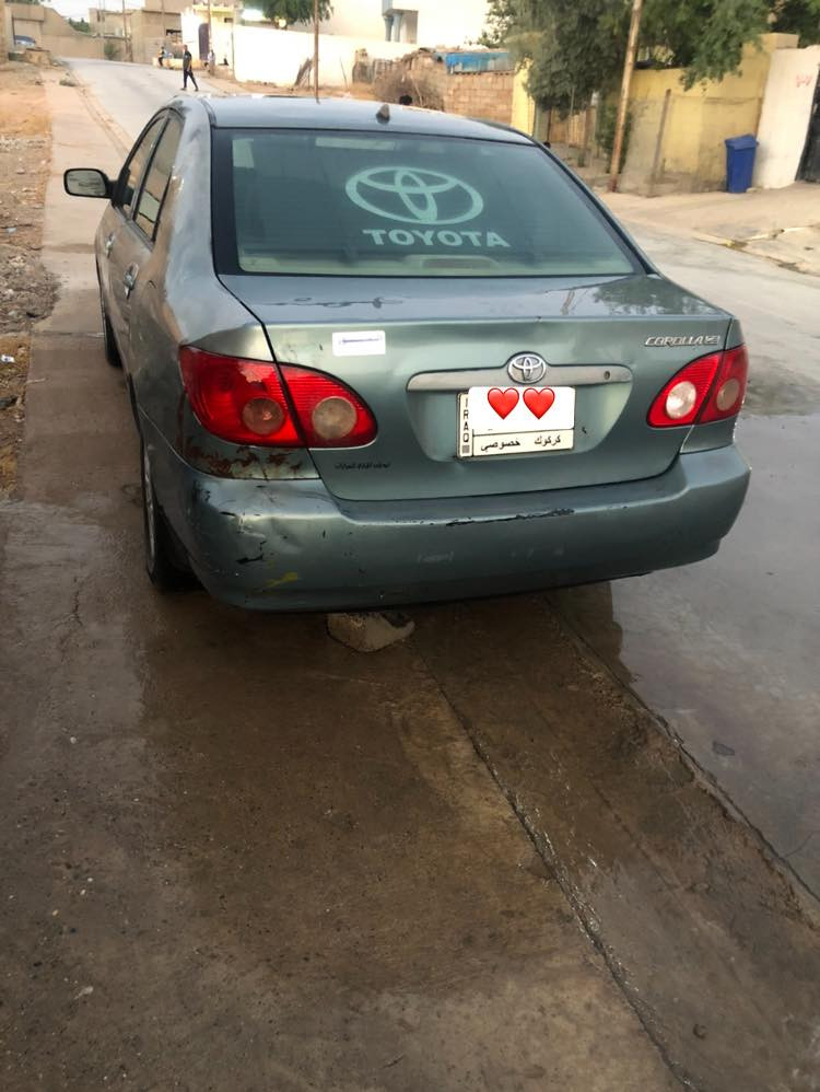 كورلة نحلة موديل ٢٠٠٦ رقم كركوك مشروع وطني سيارة حلوه مال جناي سيارة يحتاج اله صبغ لان بيها جلح سعر ٧٥ وبيها مجال رقم تلفون ***********
