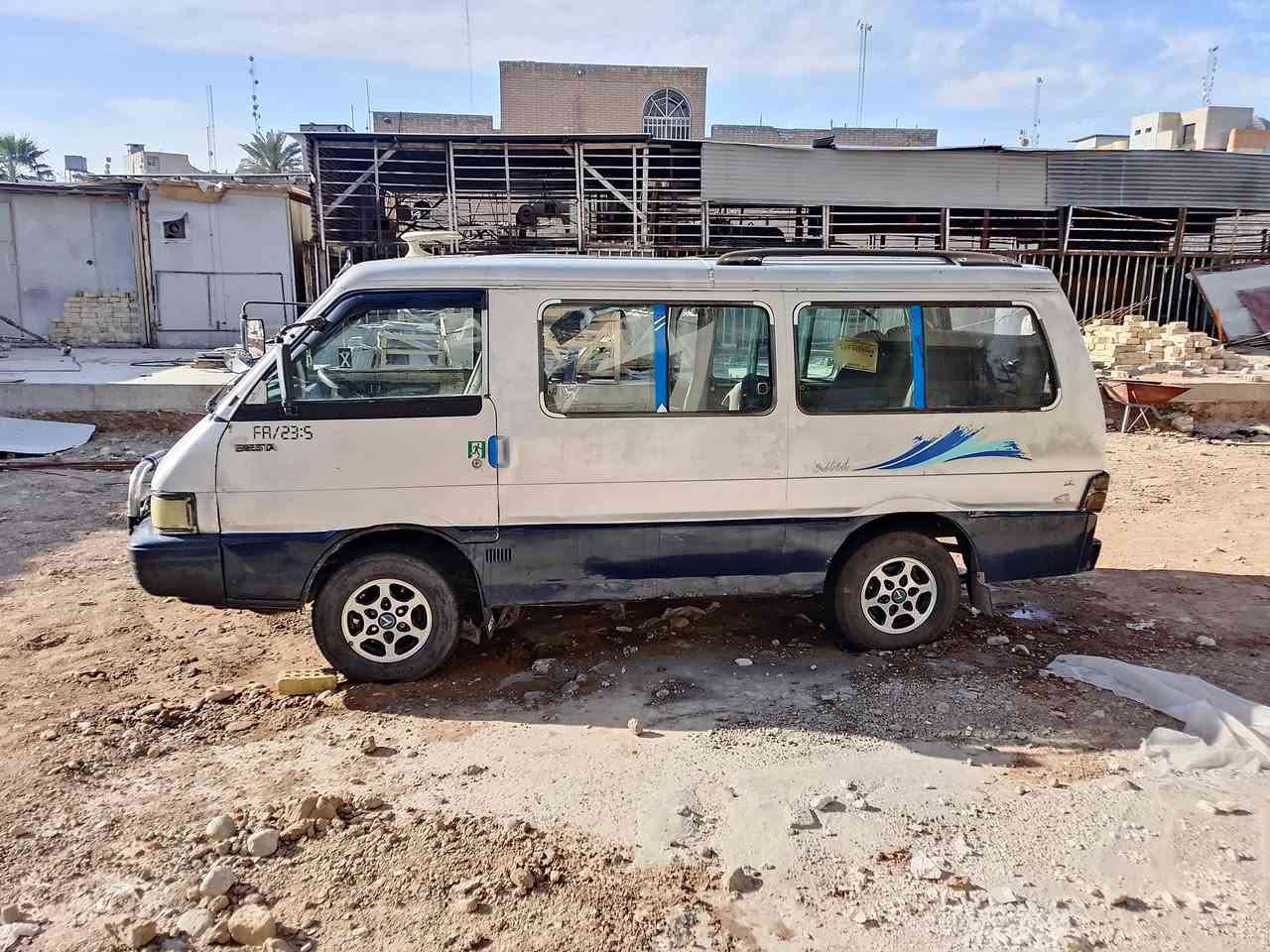 كيا بستا للبيع موديل 1994 رقم بغداد ***********
