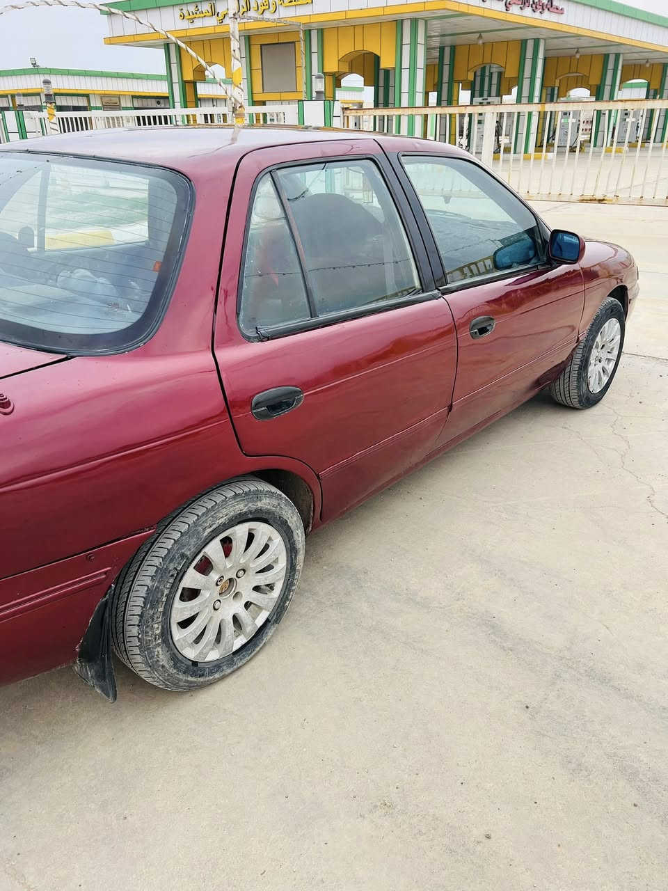 السلام عليكم 
للبيع للبيع
سيارة كيا سيفيا موديل 1994
بأسمي كير عادي محرك مفتوح 
مصبوغة حزام
رقمها ديالى من شروع وطني باي محافظة يعجبك تحول رقمها دولي
تخم بطاين بوب جديد 
كير ومحرك لاتبخير ولاصرف  محركها بلادي 
السعر المطلوب 35 $وبيها مجال شي بسيط
  ***********
