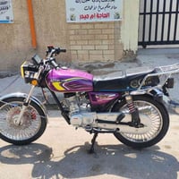للبيع دراجه ايراني اربعه كير 4 موديل 2025 لون بنفسجي  اوراق 5 كامله  ا...