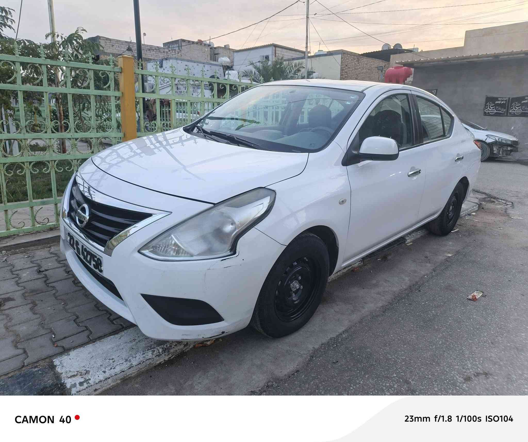 نيسان صني هندي ام البليته الزركة  ٢٠١٨ كفالة عامة ماعدا شخط  باب العبري ومسحوب كارت مكينة كير حدادية جديد السيارة مامتعوبة جديدة كلش تخم تاير بسم عربي راعيهه موجود ماكنهه نجف  السعر المطلوب, 103 ومجال بسيط الاستفسار اكثر اتصل ***********
