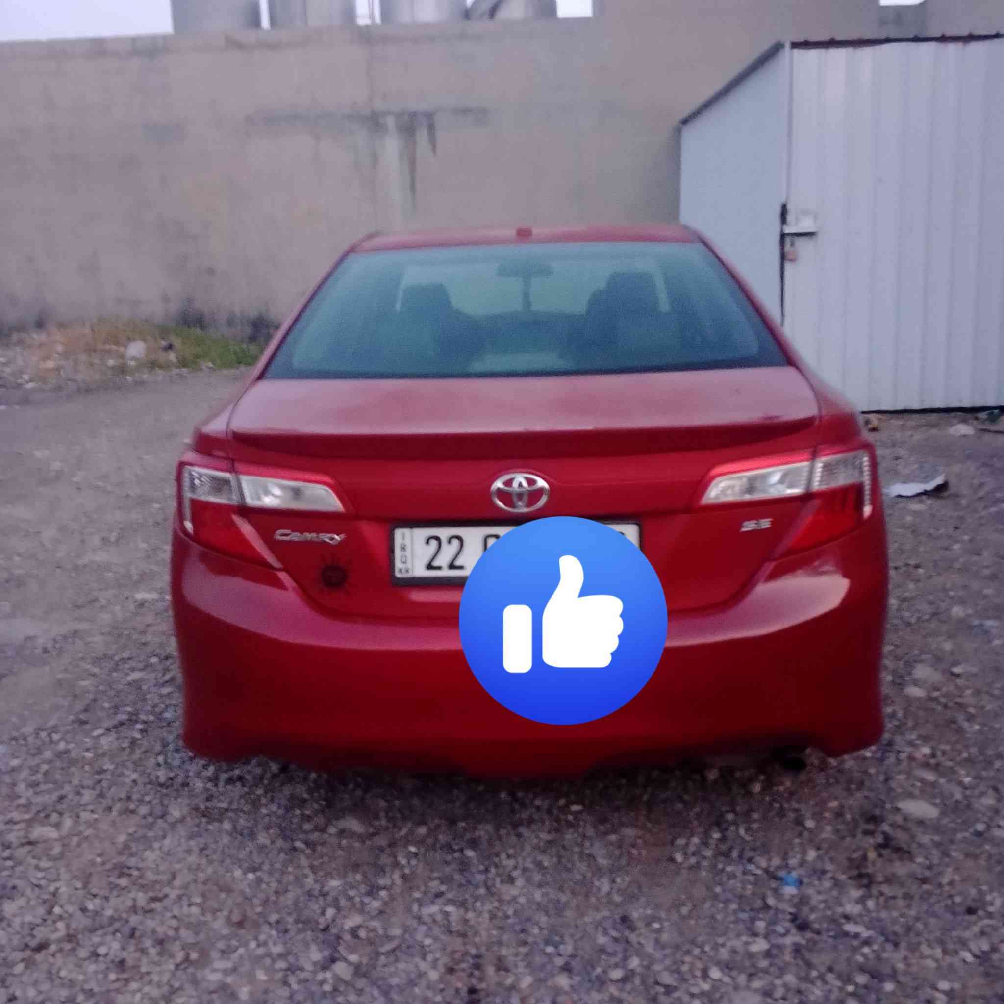 كامري البيع موديل 13 محرك 2500 كفاله كير ومحرك رقم اربيل بيها ثلاثه قطع الاتصل *********** السعر 125

