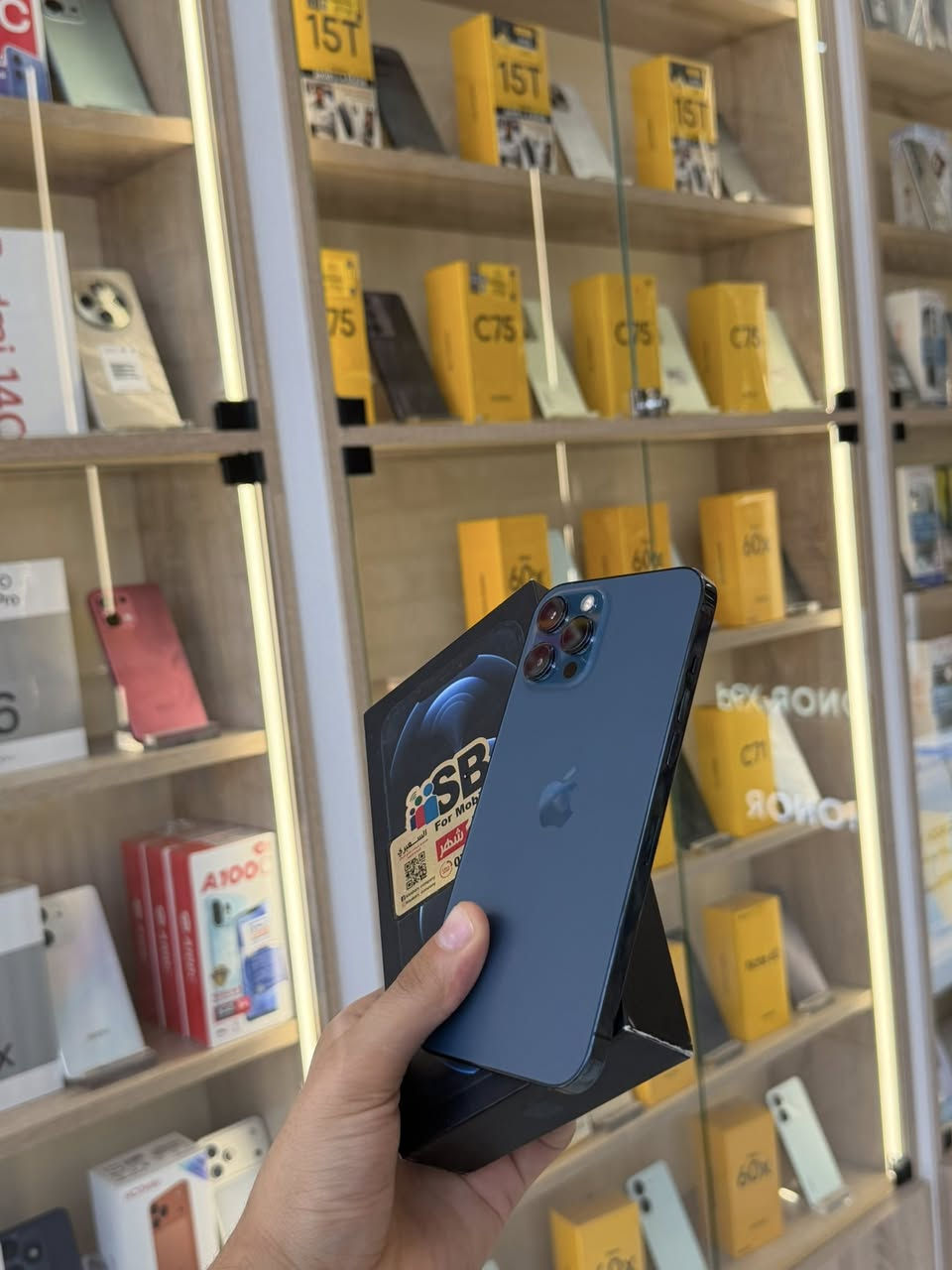 ❤️ايفون 12 برو ماكس دبل شريحة❤️
🔥🔥السعر: 435 الف دينار فقط🔥🔥

ذاكرة 256
بطارية 87‎%‎
نضافة 100‎%‎
مامبدل بي قطعه
اي خلل مابي جهاز
فيس ايدي كامراته
صوت اتصال شغال
فقط مو وتربروف

الاتصال:***********
العنوان: النجف الاشرف
