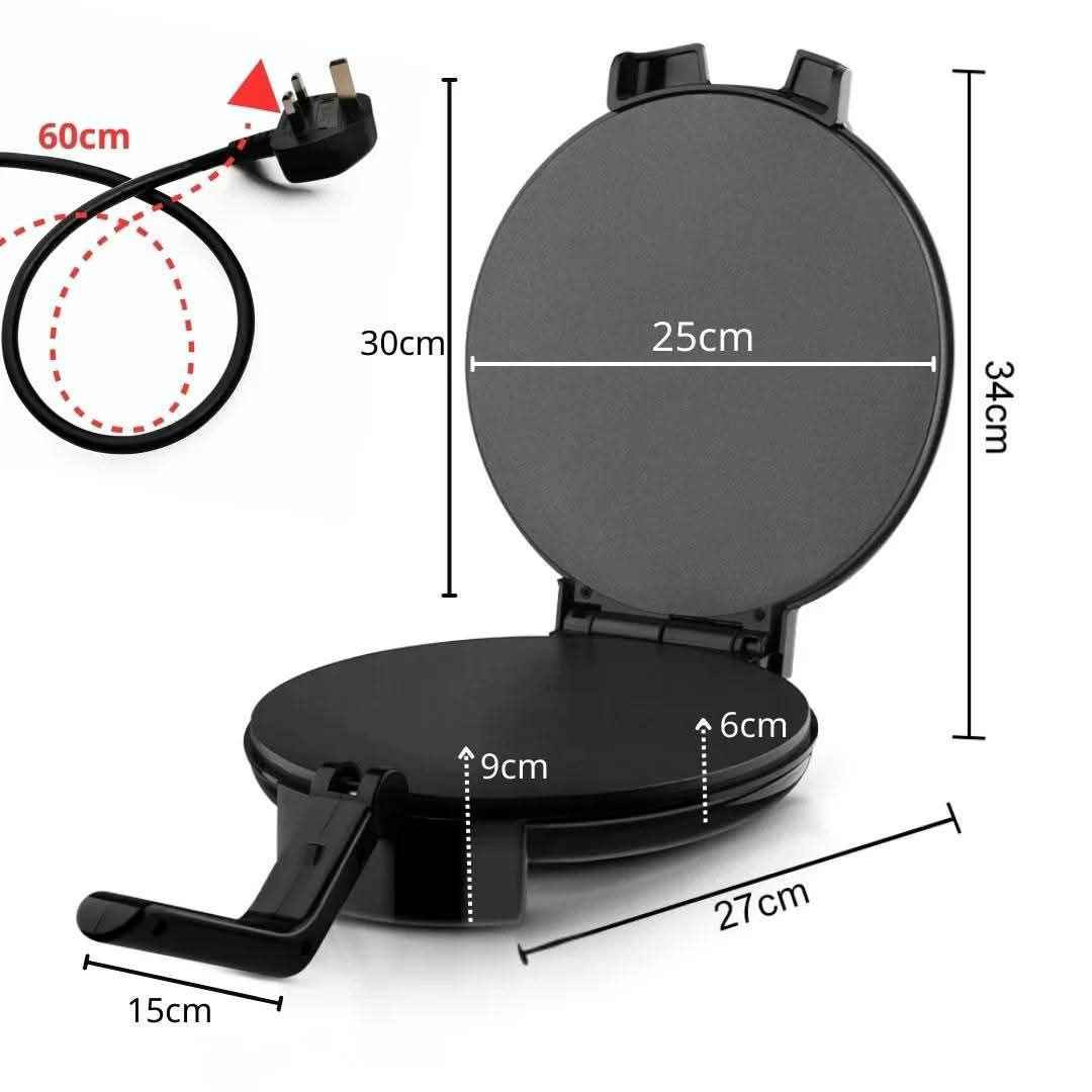 💥السعر   د.ل 💥

خبازة متعددة المهام  للخبز و الكريب و الفطير مع ميزة فرد الخبز بالضغط من شركة راف العالمية الاصلية...

مع ذراع الضغط يمكنك تجهيز و فرد عجين الخبز في ثواني و بشكل رائع ...

سطح غير لاصق  كبير قطر  25 سم  متعدد الاستعمال يمكن استعمالها لتجهيز الكريب و البان كيك ايضا .

امكانية تحديد درجة الحرارة المناسبة لتحديد درجة الطهي

للمزيد من المعلومات عن المنتج 👇

ماركة RAF

موديل R.567

القوة: 1400 واط.

المقاس: (25 سم).

ألواح مطلية بطبقة غير لاصقة لسهولة التنظيف

تصميم مريح.

هيكل من الفولاذ المقاوم للصدأ المصقول.

وضعية مستقيمة لتخزين مدمج.
السعر ٤٥ مع توصيل
للخبز على الوجهين. الشطره, ذي قار


**إذا كنت صاحب هذا الإعلان وتريد حذفه لأي سبب، رجاءا أرسل رسالة إلى الدعم الفني**