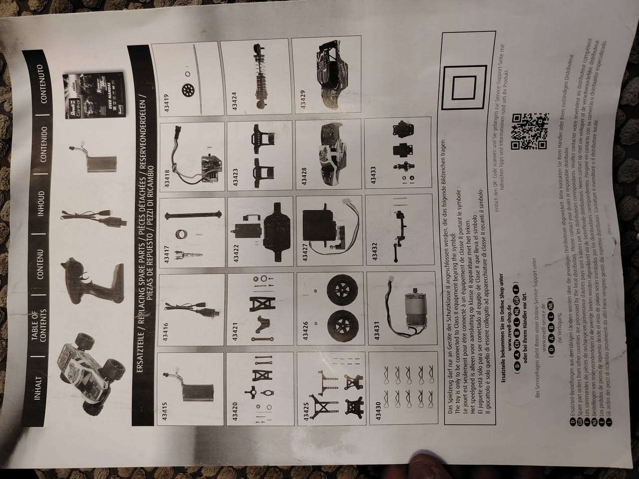السلام عليكم
سيارة أحترافية سرعتها 50k استعمال قليل جدا كامل ملحقاتها شاحنة وبطارية وحده وكارتون محرك برش سعر (50)
***********
