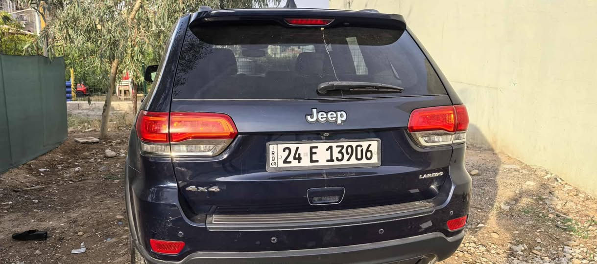 جيب لاريدو ٢٠١٧
دبل اكسل 
محرك ٦سلندر 
بدون ضربة ضرر  بيها ٢قطعة صبغ ارباكات سليم بجم كبس سيارة جاهز رقم سنوى جديد 
سعر 1c4rjfag4hc749090
رقم الهاتف  ***********
واتساب*********** أربيل, العراق
