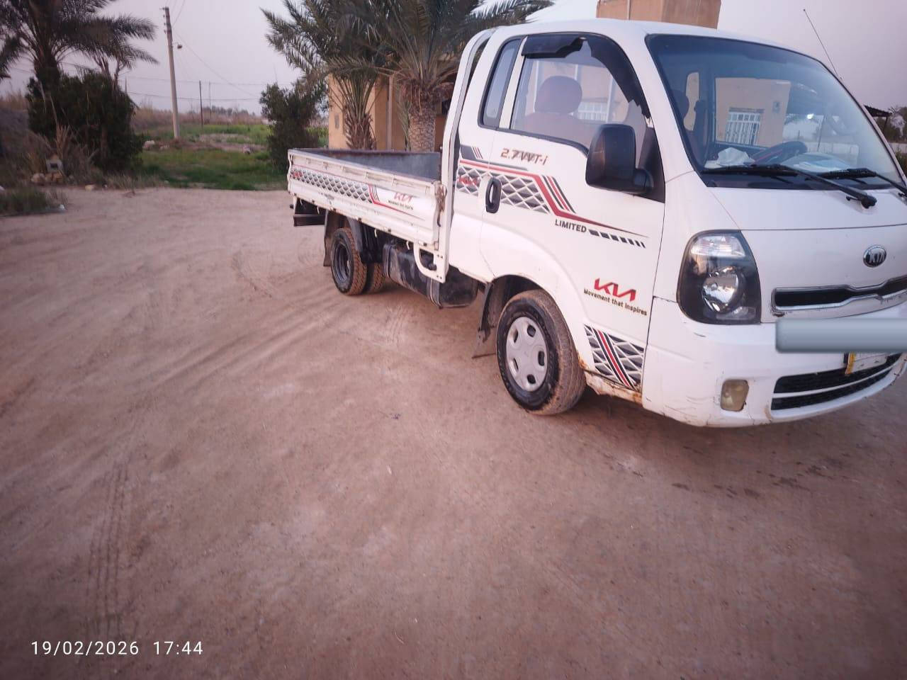 السلام عليكم
كيا حمل موديل 2013 رقم واسط مكفوله كفاله عامه 
 للاستفسار اكثر اتصل على الرقم التالي ***********
السعر 103 وبيها مجال
