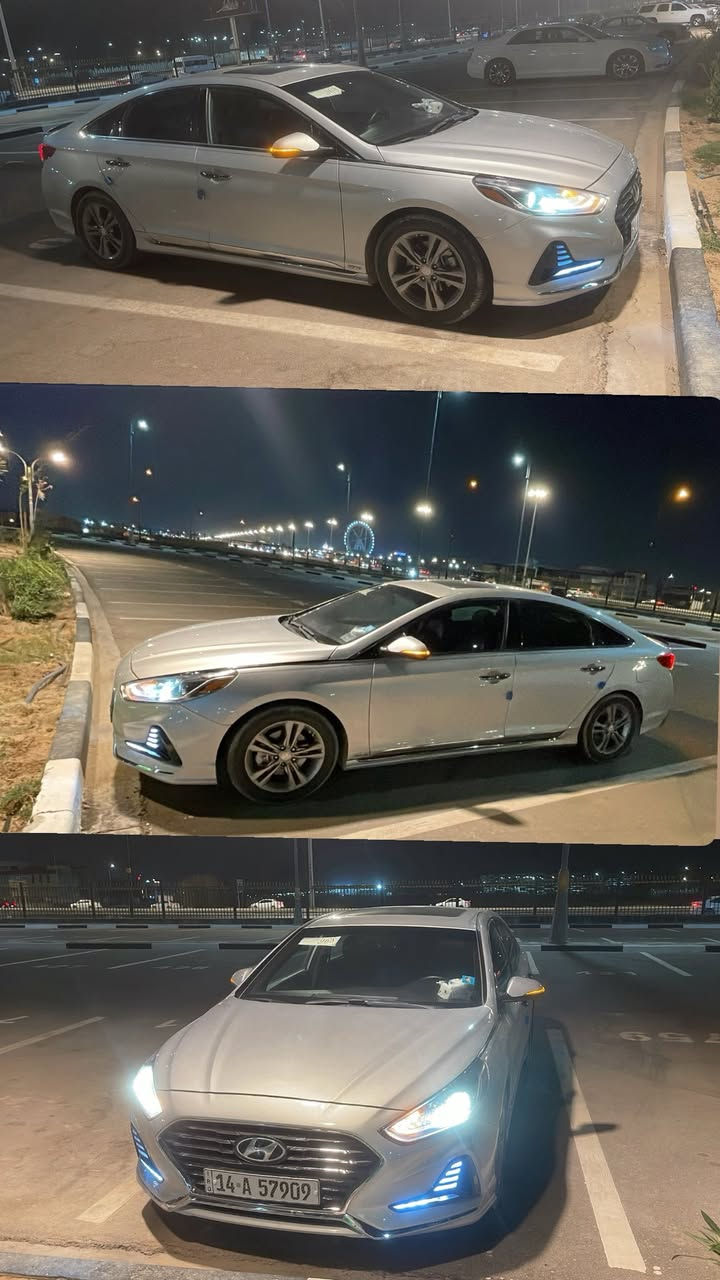 سوناتا موديل2018  امريكي باسمي السياره 

حادثها بنيد وجاملغ وبيها رشات صبغ قليل 
فول مواصفات  سبورت 
ماشيه ١٠٠ الف

***********
