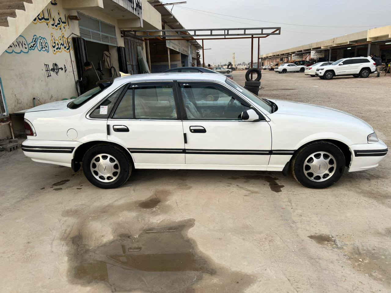 سلام عليكم دايو برنس للبيع موديل ٩٥ رقم بغداد
 كير اوتوماتيك 
محرك مفتوح 
تراي السياره حلو 
صدر خلفي امامي جديد 
 تخم تايرات جديد
ويل كب مجلي 
سياره حلوه داخل كله جديد 
خارج سياره كلش حلو 
سياره مصبوغه لجماليه عده القماره مامصبوغه
 سعر 45 وبيها مجال
 العنوان الانبار الخالدية هاتف ***********
