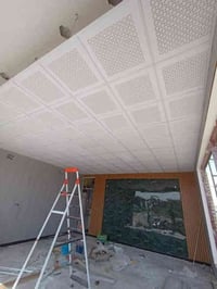 سقوف ثانوية وجدران بلاستك سعر متر  (  ٩  ) الف دينار كرستة وعمل  سقوف ...