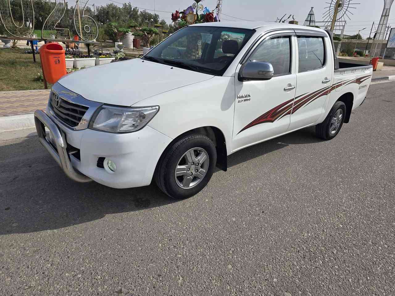 هايلوكس 2014 رقم واسط كير عادي  سنويه منهيه قبل شهرين دولي تحول بلبصره بسمي سياره كفاله عامه الساير كويتي شاصي 19  محرك شرط لاينقص ولايبخر العنوان بصره سفوان السعر ٢٠٧
رقم تلفون***********
