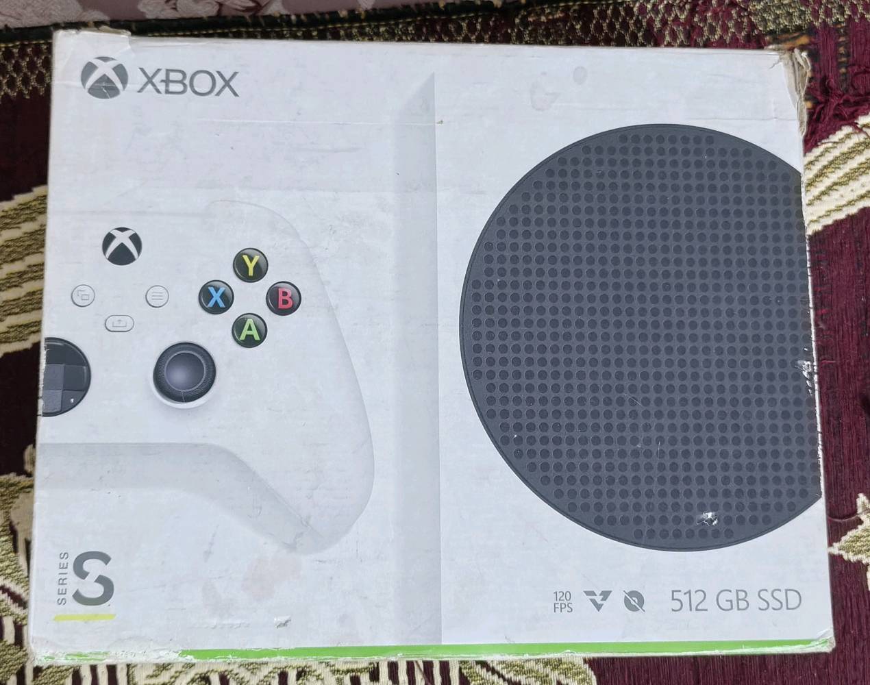 سلام عليكم ••••••••••••
1-سريس اس موديل 22فول نضافة اخو جديدكارتون  غراض كامل بلاد كيم باس شهر سعر340الف لوك ستيكر 
••••••••••••••••••••••••••••••••••••••••••••••••
2سريس اس موديل 21بدون كارتون وكامل ملحقات فول نضافة كيم باس شهر وبي العاب مملوكةدرايفر فيفا21و25وجم لعبة سعرة330الف لوك ستيكر 
••••••••••••••••••••••••••••••••••••••••••••••••
3سريس اس موديل 21فول نضافة كارتون وكامل ملحقات بلادي كيم باس شهر سعرة 330 لوك ستيكر
••••••••••••••••••••••••••••••••••••••••••••••••
4جوستك كيم سير T7 مستخدم بدون كيبل اي كيبل تشتغل بشرط مابيها اي خلل سعرها20
••••••••••••••••••••••••••••••••••••••••••••••••
5بطاريات جوستك ثنين سعرهم12الف صورهم موجوده
••••••••••••••••••••••••••••••••••••••••••••••••6يوبي اس upsشركة فاربر 850حجم مستخدم قليل جداتقريبا12يوم سعرة38الف 
••••••••••••••••••••••••••••••••••••••••••••••••
توصيل موجود تواصل واتس اب ***********