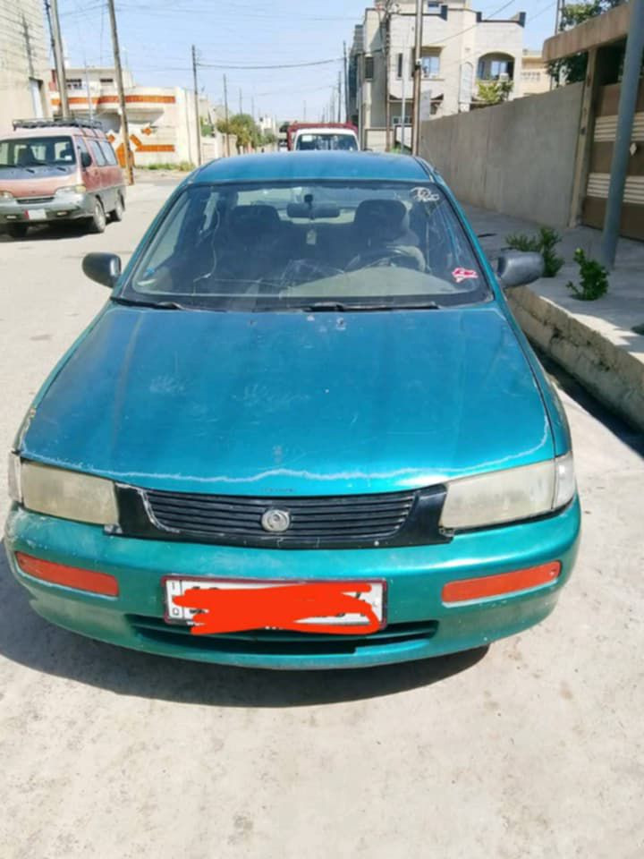 مازدا ٣٢٣ بسم ابن اخي سيارة حلو محرك جديد اطارات جديدة مجددة بي كاربون بنزين مكاني موصل حي عدن مطلوب عليها ٣٠ ورقة بي مجال بسيط رقم الهاتف *********** / 0751894995
