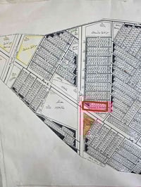 ١٥٠ متر للبيع #مميزة وجها على شارع ٤٠ وامامها  تشجير خدمات شارع ١٠ ثم ...