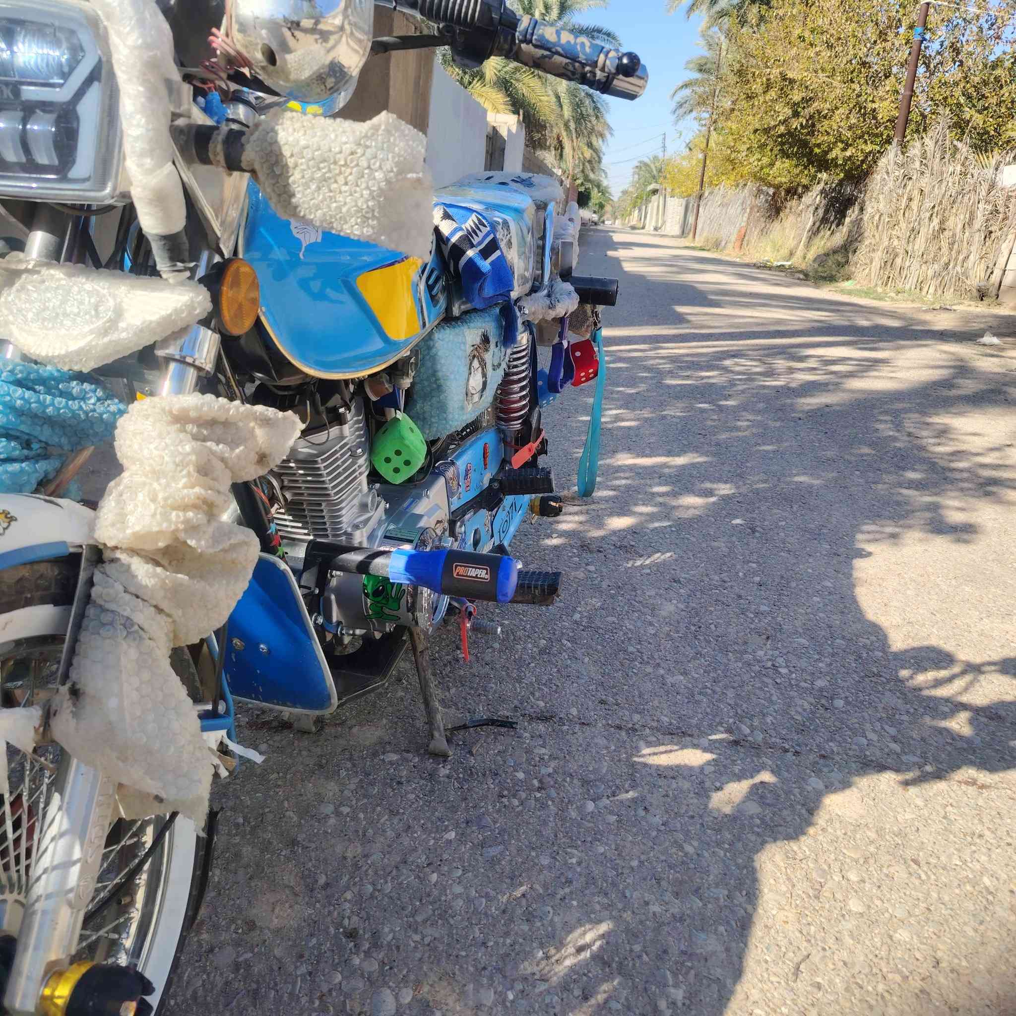 سلام عليكم دراجه تايكر 25دراجه مكفوله كفاله عامه دراجه جديد  ومجمبزه  مابيه اي نقص شلعه معدل فول شراي اتصل *********** مو شراي اعبر. ومراوس هم عادي
