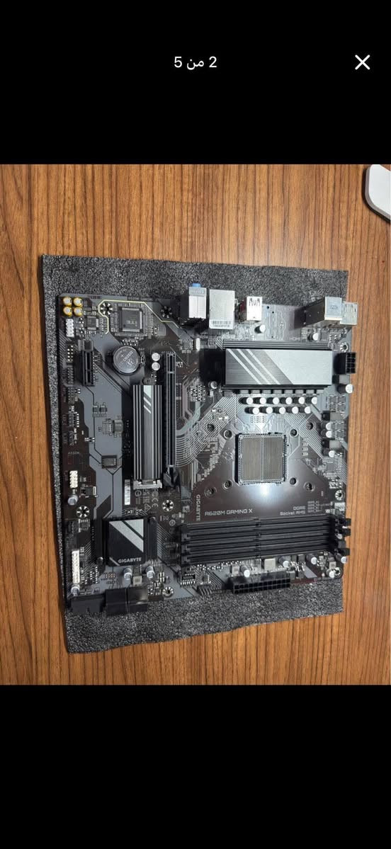 مذر بورظ gigabyte A620m am5 السعر 120 الف


**إذا كنت صاحب هذا الإعلان وتريد حذفه لأي سبب، رجاءا أرسل رسالة إلى الدعم الفني**