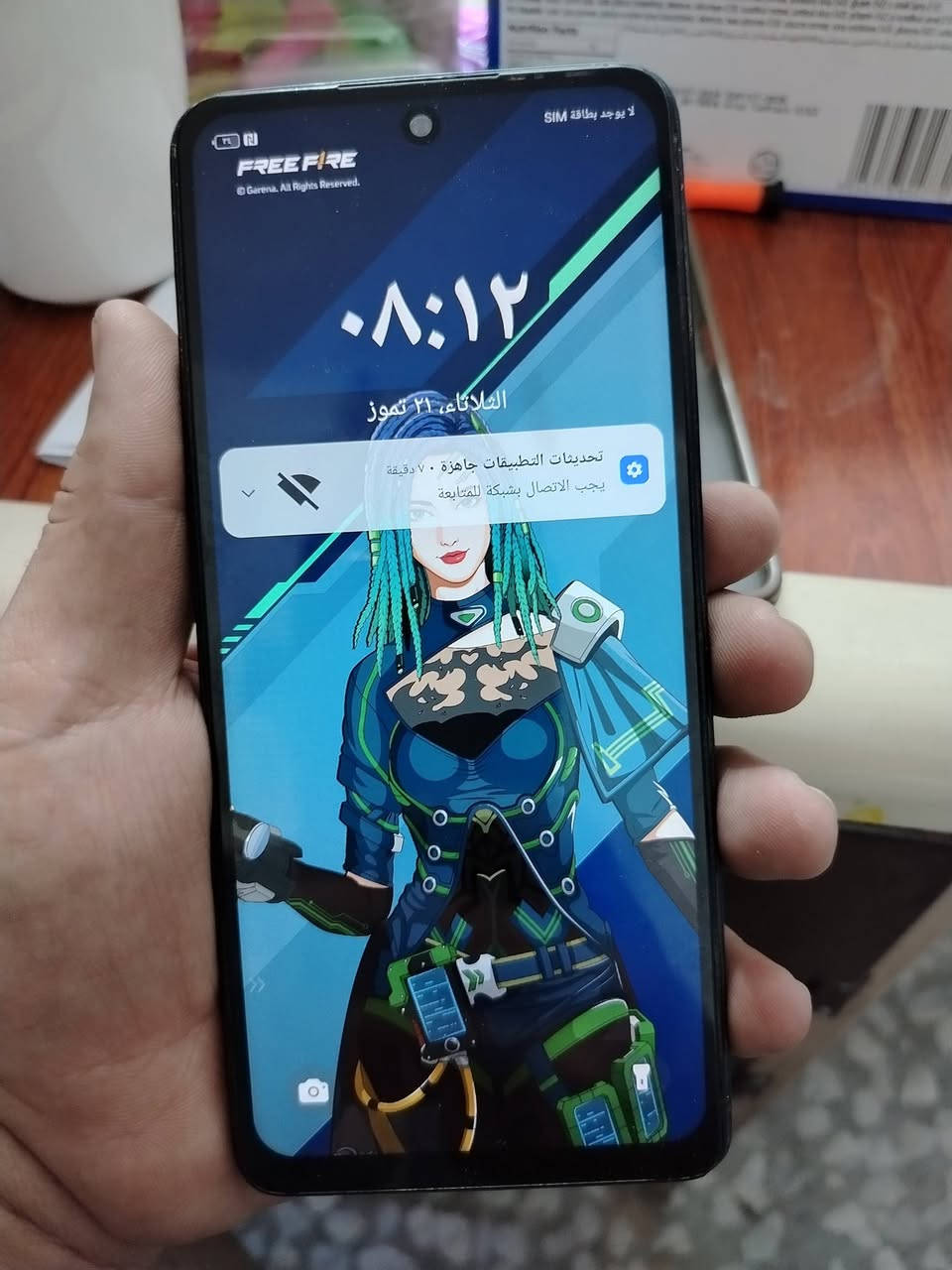 .. عندي جهاز تكنو بوفا 5 (Tecno Pova 5) ذاكرة 256 ورام 16 معالج 99هيليو 60فريم ببجي وبقيه العاب 60-120 بطارية  60000 شاسة 120هيرتز  كاميرات متوسطة بس هوه جهاز العاب وما يخلص شحن ييه نظام تبريد بخاري يخفف الحرارة. على المعالج والحمل الزايد
السعر: 125ألف دينار عراقي
گفر وشاحن وكارتون الجهاز كله موجود  
مكاني بغداد *********** تواصل واتساب
.. عندي جهاز تكنو بوفا 5 (Tecno Pova 5) ذاكرة 256 ورام 16 معالج 99هيليو 60فريم ببجي وبقيه العاب 60-120 بطارية  60000 شاسة 120هيرتز  كاميرات متوسطة بس هوه جهاز العاب وما يخلص شحن ييه نظام تبريد بخاري يخفف الحرارة. على المعالج والحمل الزايد
