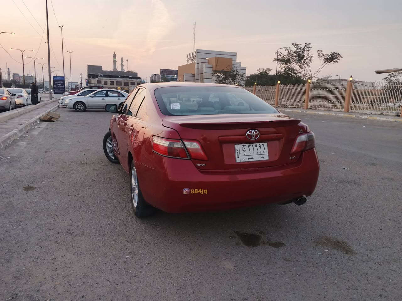 السلام عليكم ورحمه الله وبركاته من رخصت الادمن كامري 2007  امريكي ليبل واحد 
 حته الجام ليبل  
محرك 2400 رقم بغداد ألماني سنويه ل 28  بيه اربع قطع صبق بدون دواخل  حادثه بلصوره بسيط كلش غير هاذا مابيه لاتكلي شنو تفاصيل وين حادثة كله ذاكره الك 
 كير جديد محرك حداده تبريد شاشه تحكم ستيرن كشن كهرباء  تخم تاير 
السعر 87 وبيه مجال العنوان الانبار فلوجة رقم الهاتف ***********
