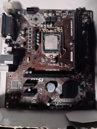 i3 9100F • H310M PRO MSI • بورد منفذين عاطلين