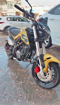 بنلي موديل 2021 نازله سنه 2024 الدراجه ماشيه 20 محرك 135cc   رقم بغداد...