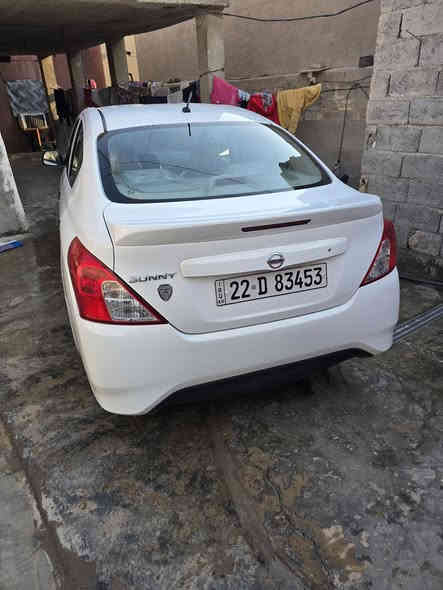 السلام عليكم نيسان صني موديل 2023 كيرو مكينه خيره من الله جدد تبريد شغال تدفئه شغاله سياره ماشيه 86 ما بيها اي نقص رقم شمالي تريد تحويل تريد وكاله حاضر صدر وباتري وتخم تاير سياره ما بيها اي نقص بهيا بارد بل جاملغ الامامي كد اربع اصابع وبل بنيد هم اقل لشبر بارد وباب السايق بي صبغ ربع الباب تقريبا والسونار مرفق السعر 115وبيهه مجال بسيط مكان السياره بغداد رقمي  *********** الشري يتصل وبلخدمه
