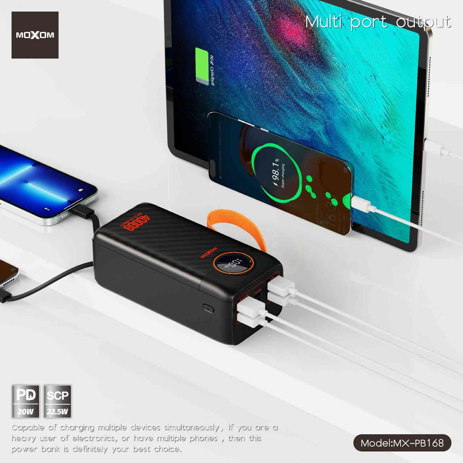 🔦⚡ كهرباء مقطوعة؟ بطاريتك خلصت؟ بعد ما تحتاج لايت ولا فانوس!

باور بنك MOXOM 40000mAh مو مجرد شحن…
هذا جهاز طوارئ متكامل يخليك مرتاح بأي ظرف 🔥

🔋 سعة عملاقة 40000mAh – يشحن موبايلك عدة مرات
⚡ شحن سريع PD 20W + SCP 22.5W
📟 شاشة LCD ذكية تعرض نسبة الشحن بدقة
💡 الميزة الأقوى؟ لايت مدمج قوي جدًا
ينور غرفة كاملة بالانقطاع 🌙
مثالي للسطح، السفر، التخييم، والطوارئ 🏕️
يعني تختصر جهازين بجهاز واحد: باور بنك + فانوس عملي
قوة… أمان… واعتماد بكل وقت 💪
لا تخلي الظلام أو نفاذ البطارية يربك يومك

📦 متوفر الآن لدى شركة المهندس بير تك لتجارة الهواتف النقالة 
العنوان/طوزخورماتو/شارع الاطباء/مقابل مجمع محمد كمال الطبي.
***********
***********
